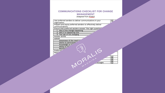 Change Management Checklist Starter Pack