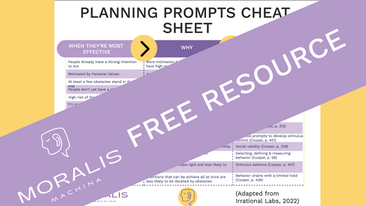 Free Planning Prompts Cheat Sheet