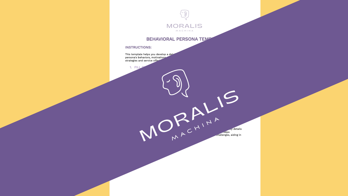 Behavioral Persona Template